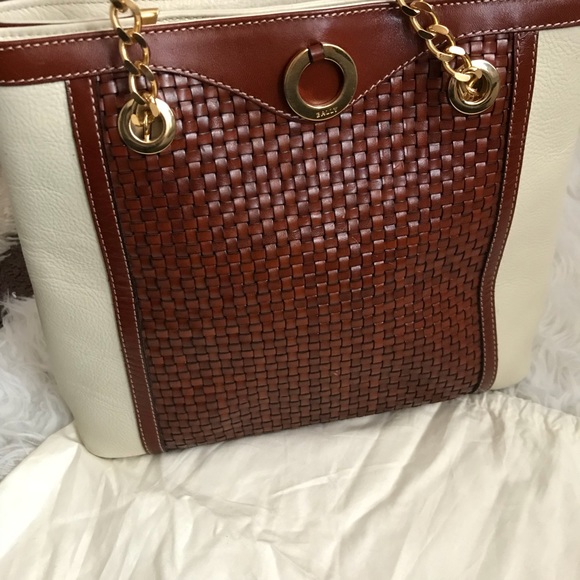 Bally Leather Woven Bag - Picture 2 of 8